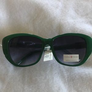 Ivanka Trump Sunglasses Emerald NWT  RARE
